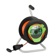 Удлинитель на катушке Эра 1х40м без заземления RP-1-2x1-40m ПВС 2x1