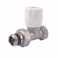 Вентиль прямой ручной Elsen 1/2" В - 1/2" Н с уплотнением O-RING