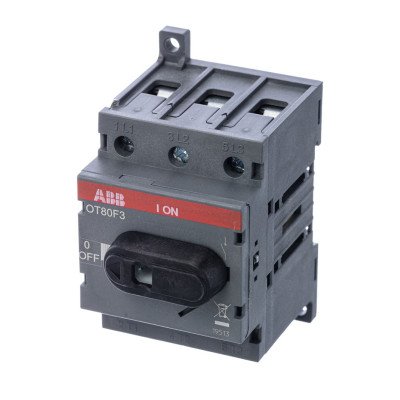 Рубильник ABB 3п OT80F3 80А