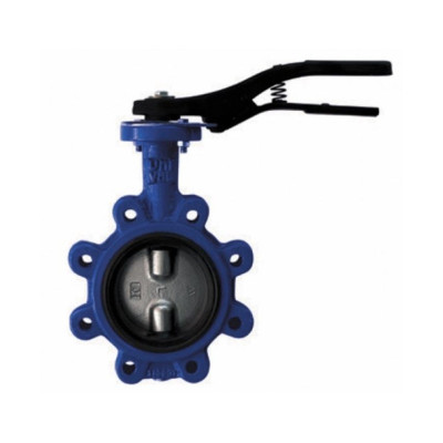 Затвор поворотный чугунный Giacomini EPDM Ду40 Ру16 р/проуш д/нерж R59FL