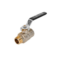 Кран Stout шаровой полнопроходной ВР/НР ручка рычаг 1/2