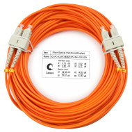 Оптический патч-корд SC-SC Cabeus FOP-62-SC-SC-25m 62,5/125 (ОМ1) 25 метров