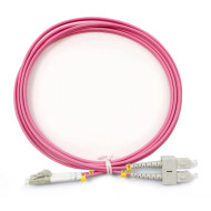 Оптический патч-корд LC-SC Cabeus FOP-50-OM4-LC-SC-2m 50/125 (ОМ4) 2 метра