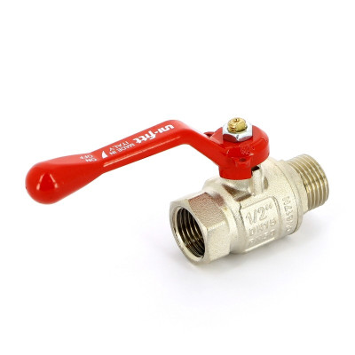 Кран НВ 1/2" полнопроходной, ручка Uni-fitt Etalon