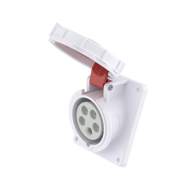 Розетка скрытая с наклоном DKC IP67 32A 3P+E+N 400V