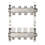 Группа коллект нерж Aquasfera 1" м/м 2в 3/4" ЕК н/р 9504-01