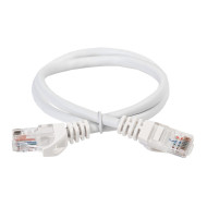 Коммутационный шнур ITK кат. 6 UTP LSZH 5м белый