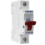 Выключатель TOKOV Electric Prizma нагрузки модульный 1П 20А