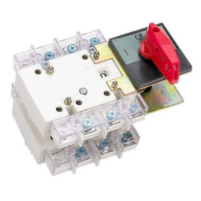 Выключатель-разъединитель DEKraft 3п 100А ВР-101 два направления тандем