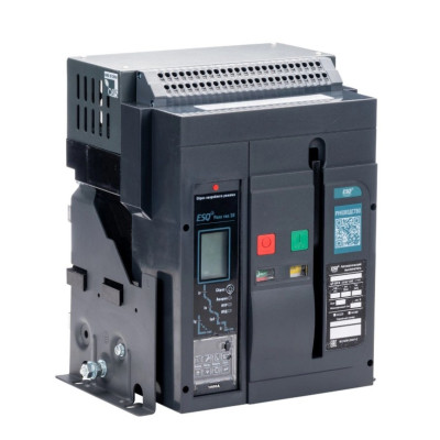 Воздушный автоматический выключатель ESQ ВА99-40-0, 3 положения, 1600А, 55 кА, тип реле 3H, 220В