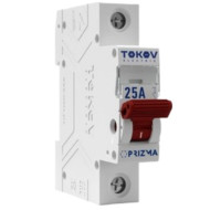 Выключатель TOKOV Electric Prizma нагрузки модульный 1П 25А