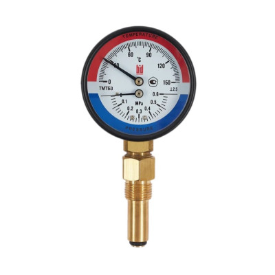 Термоманометр BD ТМТБ 31Р (0-150С) (0-0,6)МПа кл.2,5 G1/2