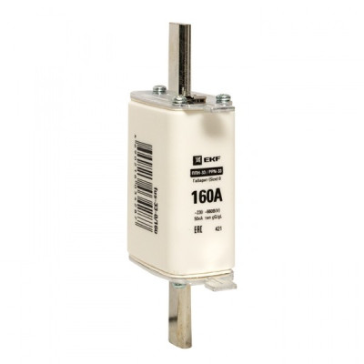 Вставка плавкая EKF ППН-33 160/160А габарит 0