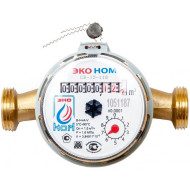 Счетчик воды универсальный ЭКО НОМ СВ-15-110 Ду15 без КМЧ