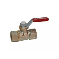 Кран шар лат нк Ду25 Ру35 м/м полн рыч Giacomini R950X025