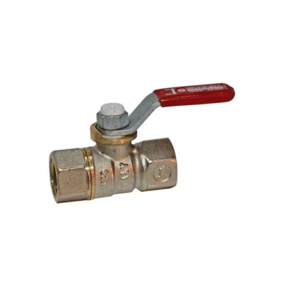 Кран шар лат нк Ду25 Ру35 м/м полн рыч Giacomini R950X025