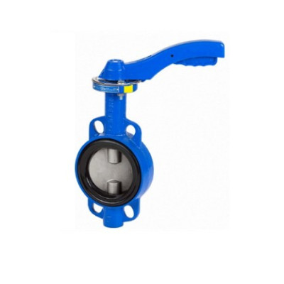 Затвор дисковый поворотный GENEBRE 2109B 12 DN100 PN16, корпус - GJL-200 (GG20), диск - CF8M (AISI316), уплотнение - NBR, М/Ф, рукоятка, шток 14мм