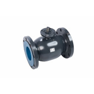 Шаровой кран Ридан JiP-R Premium FF фланцевый без редуктора со стандартным проходом, фланцем под электропривод, Ду 150