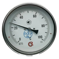 Термометр Росма БТ-51.211(0-100С)G1/2.64.1,5