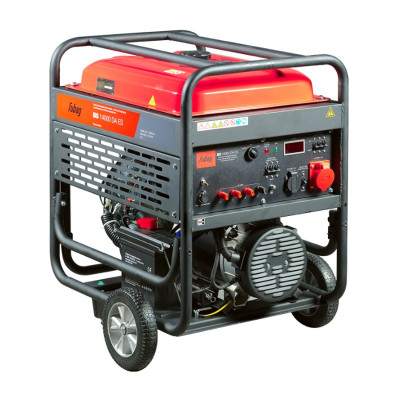 Электростанция бензиновая с электростартером и коннектором автоматики FUBAG BS 14000 DA ES