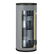 Бойлер 200 л с 2-я ТО Gekon B02 30/15 кВт напольный INOX