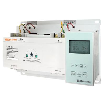 Блок автоматического ввода резерва TDM ELECTRIC БАВР 3П 800/800А