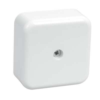 Коробка распаячная КМ41205-01 для открытой проводки 50х50х20мм белая IEK UKO10-050-050-020-K01-E