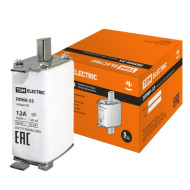 Плавкая вставка предохранителя TDM ППНН-33 габ.00, 12А