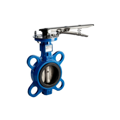 Затвор чугунный межфланцевый Reon тип RSV38 DN200 (диск из нержавеющей стали AISI316)