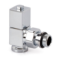 Вентиль SR Rubinetterie угловой Esedra 1/2", ручной регулировки, цвет хром