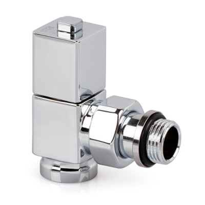 Вентиль SR Rubinetterie угловой Esedra 1/2", ручной регулировки, цвет хром