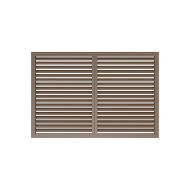 Решетка радиаторная ERA П6090Р, дуб