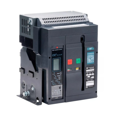 Воздушный автоматический выключатель ESQ ВА99-40-0, 3 положения, 630А, 55 кА, тип реле 3H, 220В