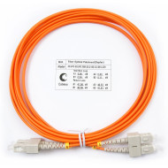 Оптический патч-корд SC-SC Cabeus FOP-62-SC-SC-3m 62,5/125 (ОМ1) 3 метра