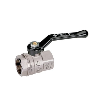 BUGATTI New Jersey 910 Кран шаровой 3/4 ВВ, рычаг алюминиевый, шт.