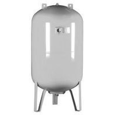 Бак мембранный Waterstry CW-LV 500 10bar -10 °C / + 99 °C 1 1/4" вертикальный на ножках с манометром (серый)