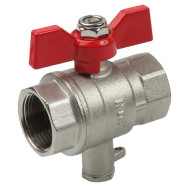 Шаровой кран SANEXT для термодатчика ВР 1/2"