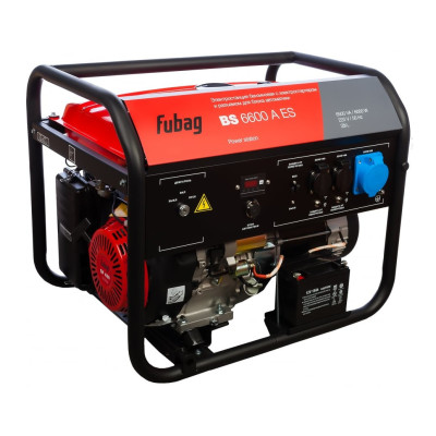 Генератор бензиновый FUBAG BS 6600 A ES