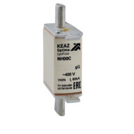 Вставка плавкая КЭАЗ OptiFuse NH00С 125A габарит 00С 400АС УХЛ3