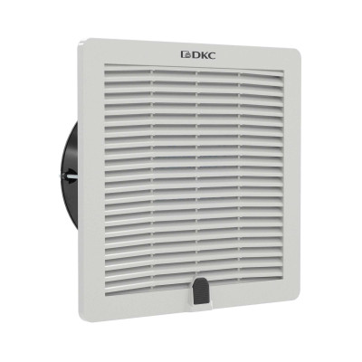 Вентилятор с решеткой и фильтром DKC 205x205мм