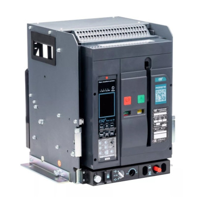 Воздушный автоматический выключатель ESQ ВА99-40-0, 3D, 1250А, 55 кА, тип реле 2X, 220В