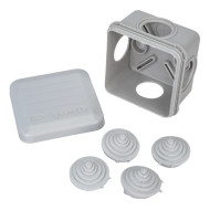 Короб распределительный Greenel ОП 70х70х40мм IP55 4 входа