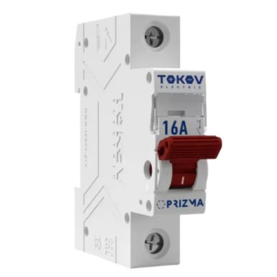 Выключатель TOKOV Electric Prizma нагрузки модульный 1П 16А