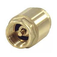 Клапан обратны латунь Ду15 Ру16 м/м диск латунь SantechSystems