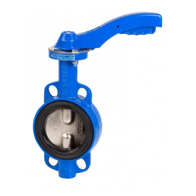 Затвор дисковый поворотный GENEBRE 2103 12 DN100 PN16, корпус - GJL-200 (GG20), диск - GJS-400-15 (GGG40), уплотнение - EPDM, М/Ф, рукоятка, шток 14мм