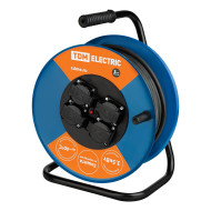 Удлинитель силовой TDM ELECTRIC УХз16-004 4 места IP44 40м 3х1,5