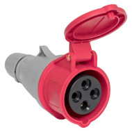 Розетка переносная EKF 214 3Р+РЕ 16А 380В IP44 PROxima ps-214-16-380-PRO