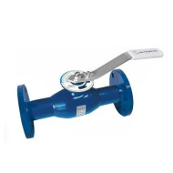 Кран шаровый фланцевый TEMPER Ду- 50 Ру40 регулирующий без измерителя ниппелей вода, газ, нефть