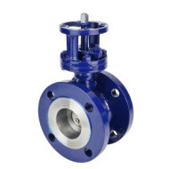 Затвор дисковый поворотный с тройным эксцентриситетом DN.ru WBV3EX-3432M-1W-F-ISO Ду300 Ру25 корпус - углеродистая сталь WCB, диск - нерж. сталь 316, уплотнение - METAL, фланцевый, с ISO-фланца F14, с голым штоком квадратным 27, крутящий момент 17...