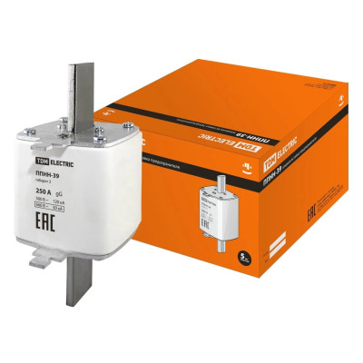 Плавкая вставка предохранителя TDM ППНН-39 габ.3, 250А